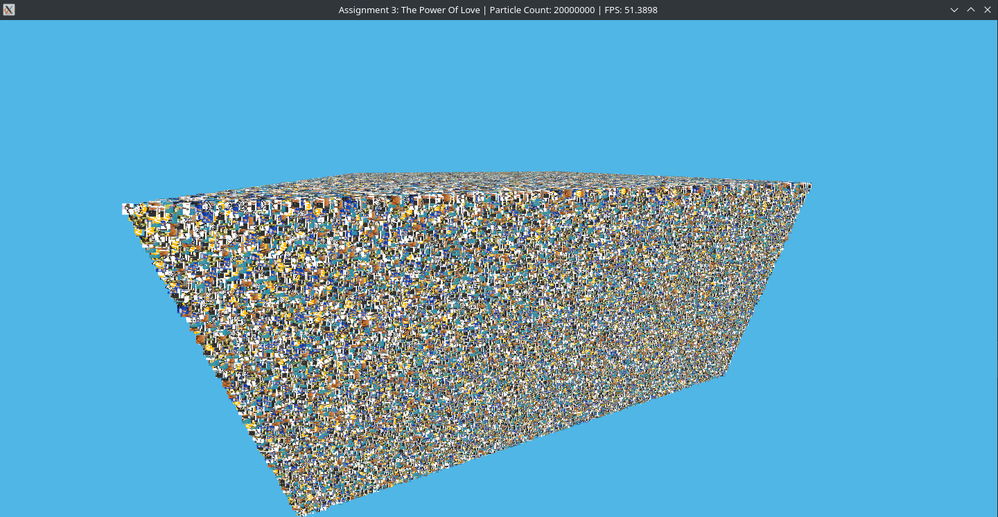 20 million particles on the newrenderer